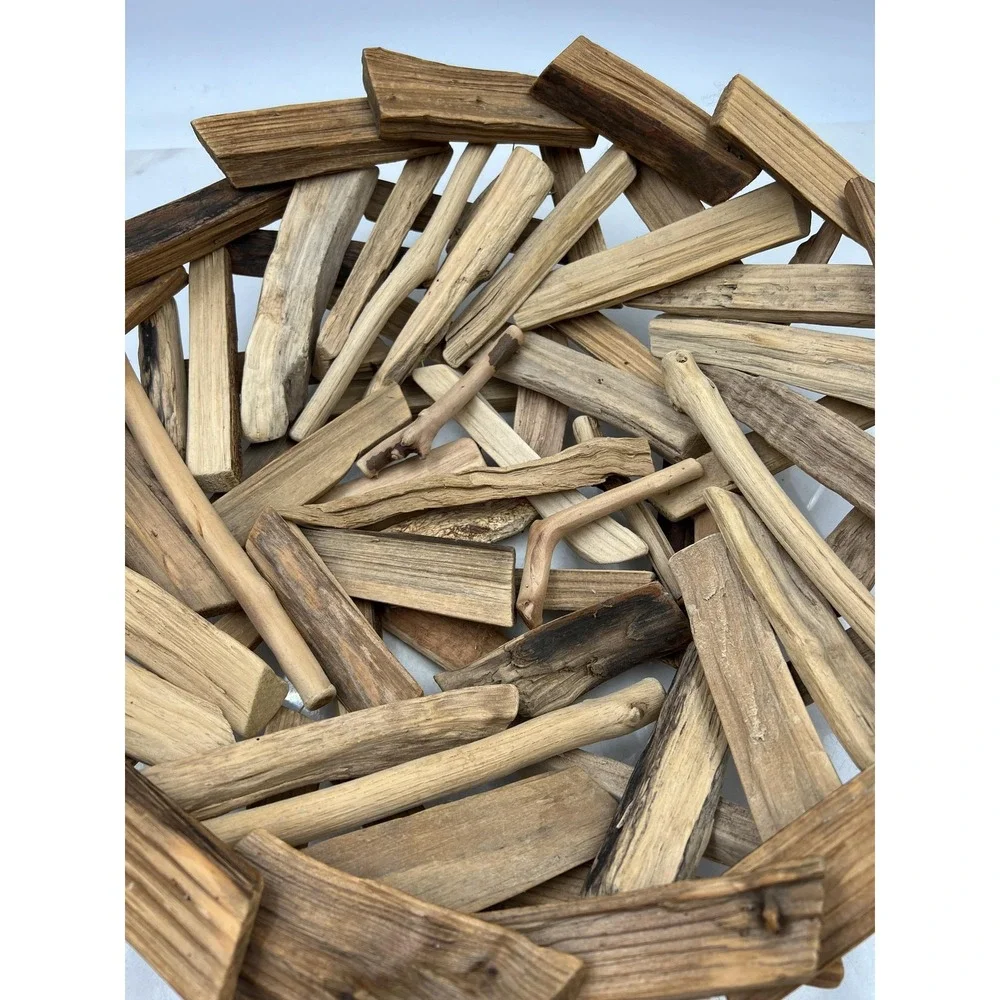 Driftwood Decorative Bowl Basket Handmade Natural Wood Art Centerpiece Beachy